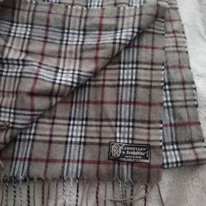 Cashmyarn by Berkshire cashmere scarf Men's one size beige